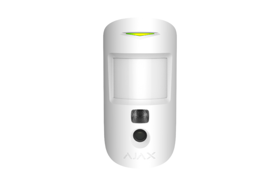 AJAX MotionCam HDR PhOD White Bezdrôtový detektor pohybu